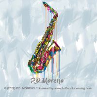 Saxophone Art By P.D. Moreno - P.D. Moreno