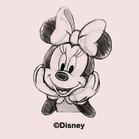 Minnie Posieren Sitzen - Disney Minnie Mouse