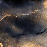 Schwarzer Marmor Goldstaub Look - UtART