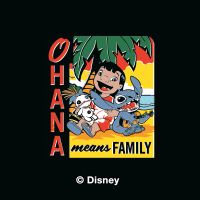 Lilo and Stitch Ohana Means Family - Disney 