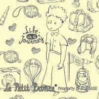 The Little Prince-Pattern With Elements - Le Petit Prince