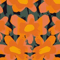 Blumenwiese Orange - treechild