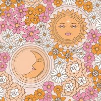 Moon Sun Flowers - cafelab - Emanuela Carratoni