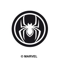 Spider-Man Logo White - MARVEL