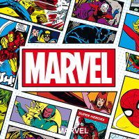 Marvel Comic Pattern - MARVEL