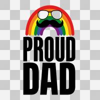 Proud Dad Transparent - DeinDesign