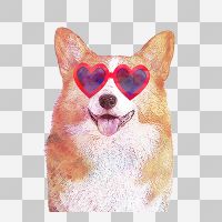 Niedlicher Corgi Transparent - Oana Soare