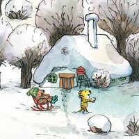 Janosch Winterlandschaft - Janosch