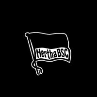 Hertha BSC Schwarzer Hintergrund - HERTHA BSC