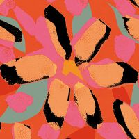 Orange Blossoms Pattern - treechild