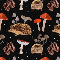 Hedgehogs and Mushrooms - cafelab - Emanuela Carratoni