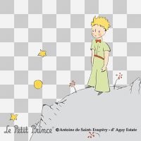 Der Kleine Prinz-Transparent - Le Petit Prince