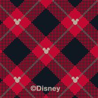 Mickey Christmas Pattern Red - Disney Mickey Mouse