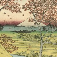 Twilight Hill at Meguro Utagawa Hiroshige - Culture Images