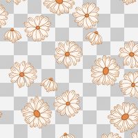 Flowerpower Wallpaper White - UtART