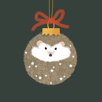 Holiday Hedgehog - cafelab - Emanuela Carratoni