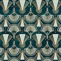 Art Deco Green Pattern - Andrea Haase