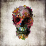 Flower Skull - Ali Gulec