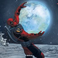 Deadpool Moon - MARVEL