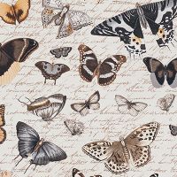 Schmetterling Muster Boho - Andrea Haase