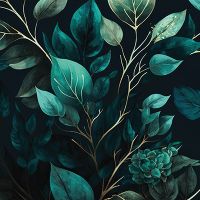 Eucalyptus Dark Background - Andrea Haase