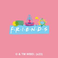 Friends Pastel Icons Pink - Friends