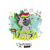 Denk dich glücklich - Pummeleinhorn