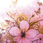 Butterflies and Flowers - SINGERDESIGN