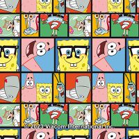 Spongebob Friends Memory Pattern - Spongebob