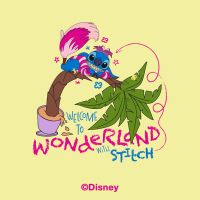 Stitch as Cheshire Cat - Disney 