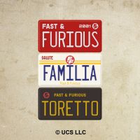 Number Plates  - Fast & Furious