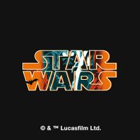 Star Wars Logo Orange Halloween - STAR WARS