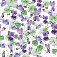 Purple Violets - UtART