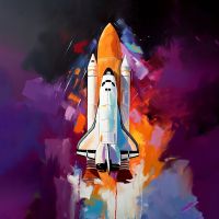 Space Shuttle Start - Robert Farkas