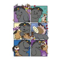 Grummel Comic - Pummeleinhorn