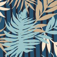 Palm Garden Beige Pattern - Andrea Haase