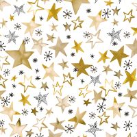 Winter Stars Gold - Ninola Design