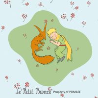 Der kleine Prinz und Fuchs schlafen - Le Petit Prince