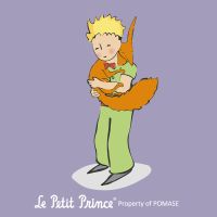 The little Prince and fox hug - Le Petit Prince