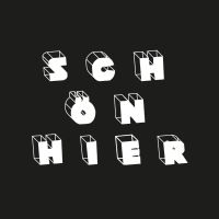 Schön Hier schwarz - DeinDesign