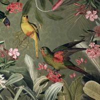 Exotic Birds and Flowers - UtART