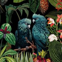 Blue Exotic Birds - UtART