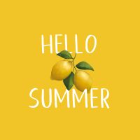Hello Summer Yellow - UtART
