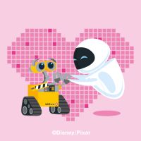 Wall-E Love - Disney Pixar
