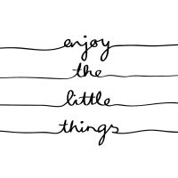 Enjoy The Little Things White - Mareike Böhmer