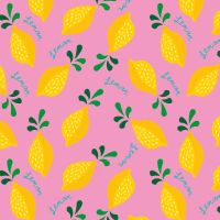 Dopamin Lemon Pattern - DeinDesign