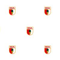 FCA Logo Muster Weiß - FC Augsburg