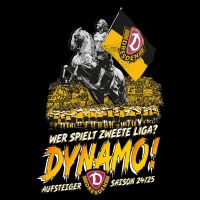 Dynamo Dresden Aufstieg 24/25 Schwarz - Dynamo Dresden