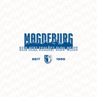 1. FC Magdeburg Dein Herz Schlägt Blau Weiß - 1. FC Magdeburg