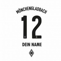 Borussia Mönchengladbach Trikot Personalisierbar 25-26 - Borussia Mönchengladbach